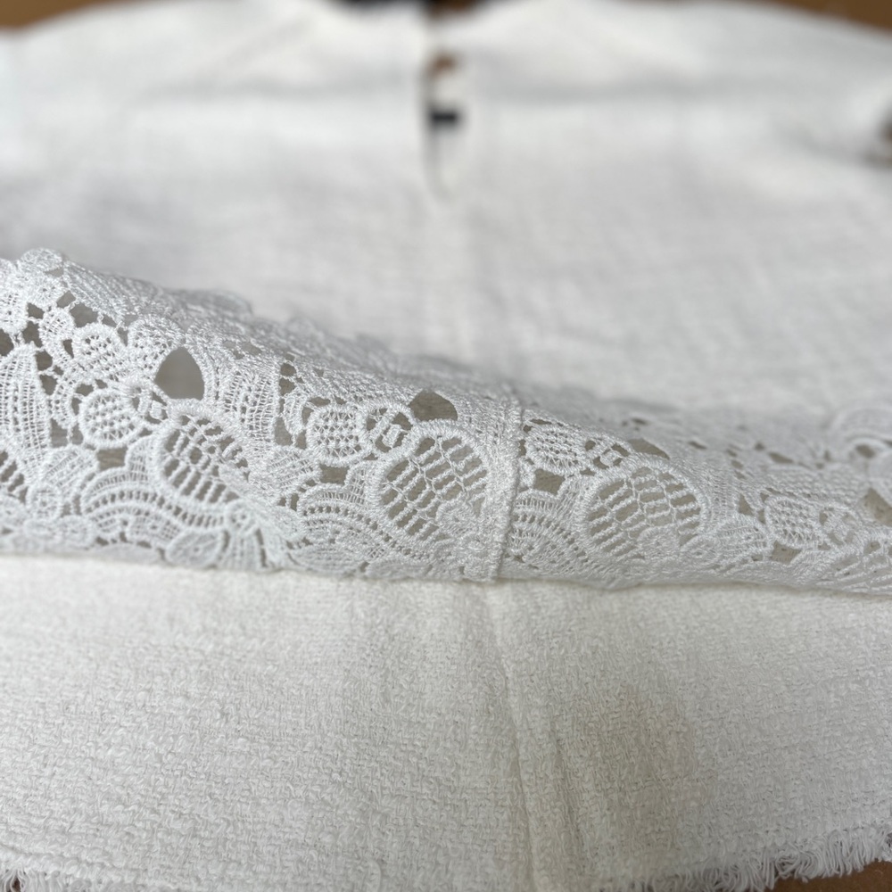 Zara Woman white top size S - Picture 9 of 11